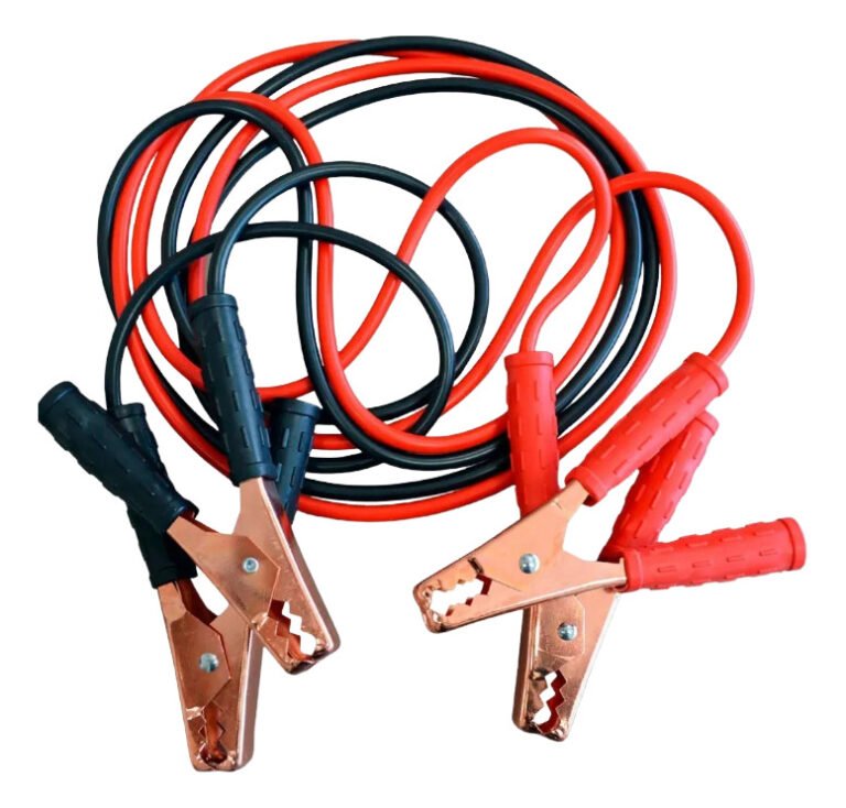 Cables Auxiliar Baterías 12mm Carros Moto 2 Metros 500 Amp - Imagen 1