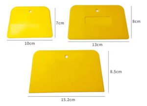 Espátula Para Latonero Set De 3 Piezas Amarillas - Imagen 2