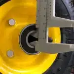 Rueda Caucho Neumática De Carretilla Eje 20mm Diámetro 10pLG - Imagen 3