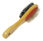 Cepillo Doble Uso Perro Mascotas Mediano Peluqueria Canina - Imagen 2