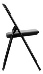 Silla Metálica Plegable Resistente Acolchada Portátil - Imagen 2