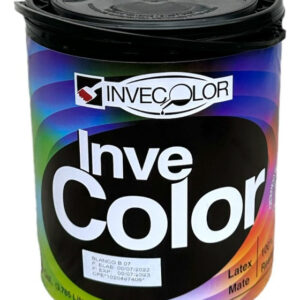 Pintura Blanco Mate Clase B Invecolor Galón