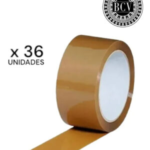 Tirros Cintas De Embalaje Caja 36pzs 100mts Marrón Americana