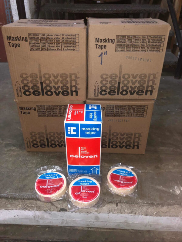 Tirro De Papel Celoven 1140, 30mts X 24mm X 5 Unidades - Imagen 4