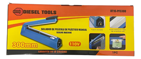 Máquina Selladora De Bolsas Plásticas Sellador De 110v 30cm - Imagen 3