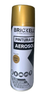 Pintura En Spray Aerosol 450ml Color Dorado Metálico