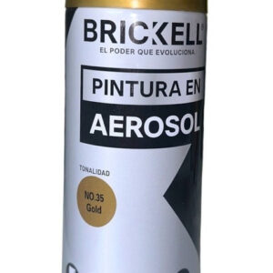 Pintura En Spray Aerosol 450ml Color Dorado Metálico