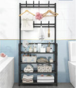 Perchero Ropa Zapatera Multifuncional Organizador 4 Niveles - Imagen 5