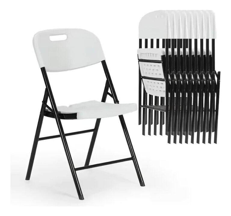 Silla Plegable Resistente Plegable Exterior Interior Eventos - Imagen 6