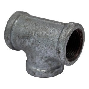 Conexión Tee Galvanizada De 1/2