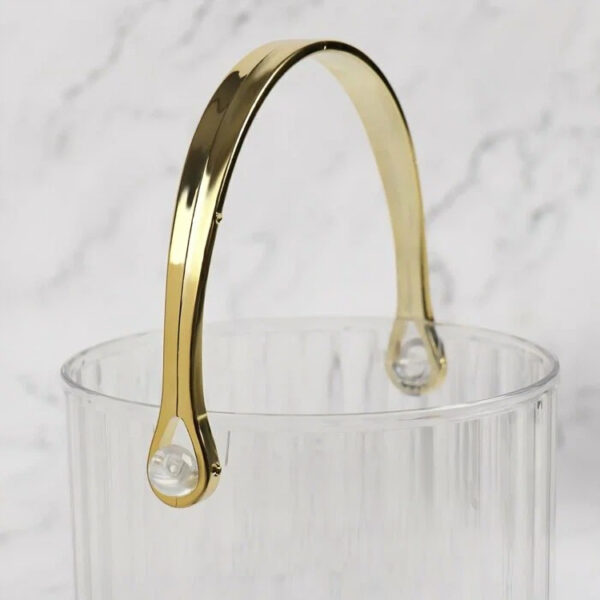 Hielera Plástica Con Pinza Asa Evento Lujo Hielo - Imagen 4