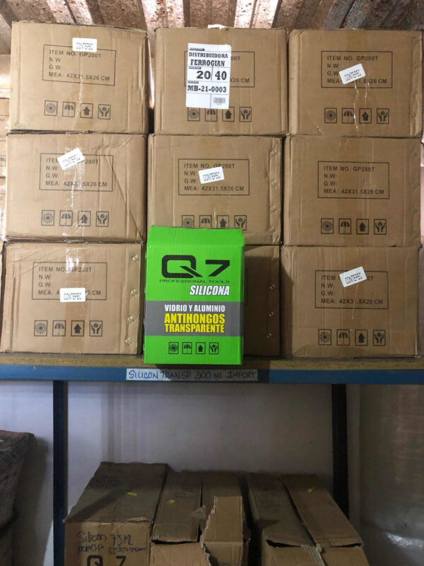 Silicon Sellante Transparente Antihongos Marca Q7 280m | Zio - Imagen 7