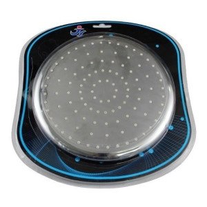 Ducha Regadera De Baño Redonda De Lujo Metálica 8 PLG
