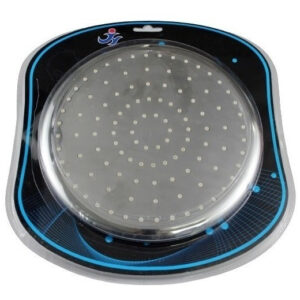 Ducha Regadera De Baño Redonda De Lujo Metálica 8 PLG