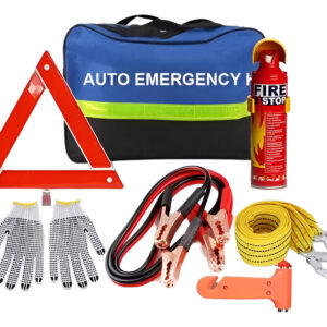 Kit Emergencia Vial Vehicular Carro Extintor Triángulo Etc