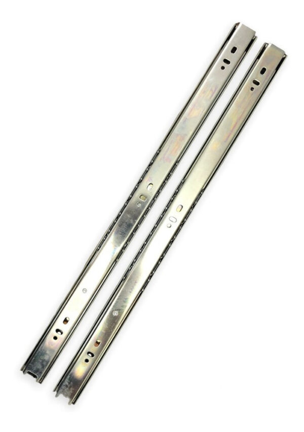 Correderas Telescópicas Con Freno De 50cms 45kg X Par - Imagen 1