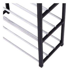 Zapatera Organizador 4 Niveles Metálica Armable 12 Pares - Imagen 4