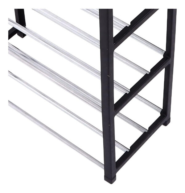 Zapatera Organizador 4 Niveles Metálica Armable 12 Pares - Imagen 4