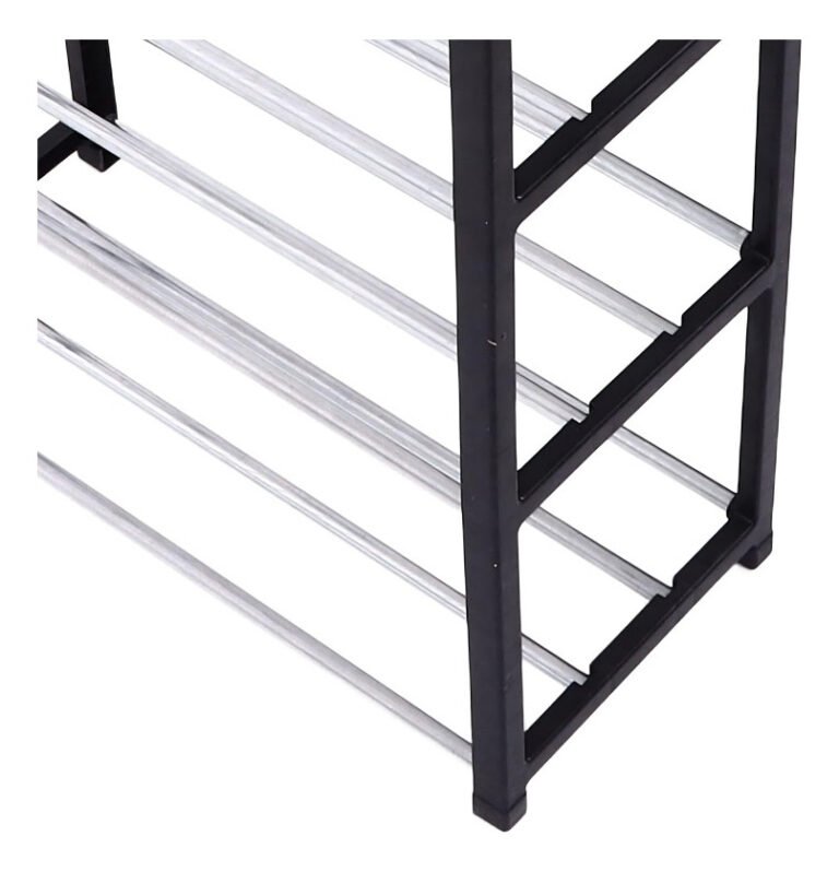 Zapatera Organizador 4 Niveles Metálica Armable 12 Pares - Imagen 4