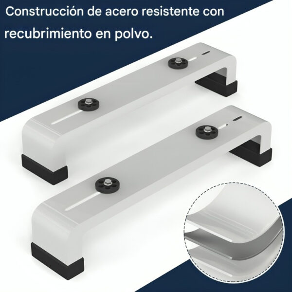 Base Piso Aire Lotus 150kg Gris Oscuro 50x10x8 Cm - Imagen 4