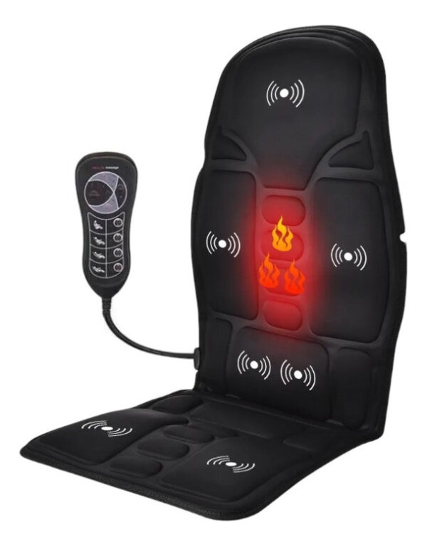 Asiento Masajeador Masajes Cuerpo Muscular Calor Portátil - Imagen 1