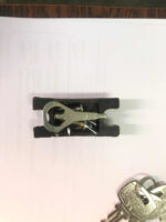 Cerradura Pomo Metálica Para Puerta Importada Con 3 Llaves - Imagen 7