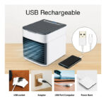 Mini Aire Acondicionado Portátil Air Ultra 5w Usb 15x17x16cm - Imagen 6