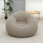 Silla Puf Sillón Mueble Individual Inflable Asiento Portátil - Imagen 3
