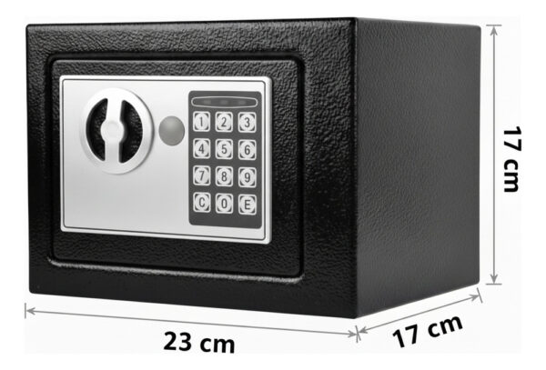 Caja Fuerte Seguridad Digital Con Llaves - Imagen 3