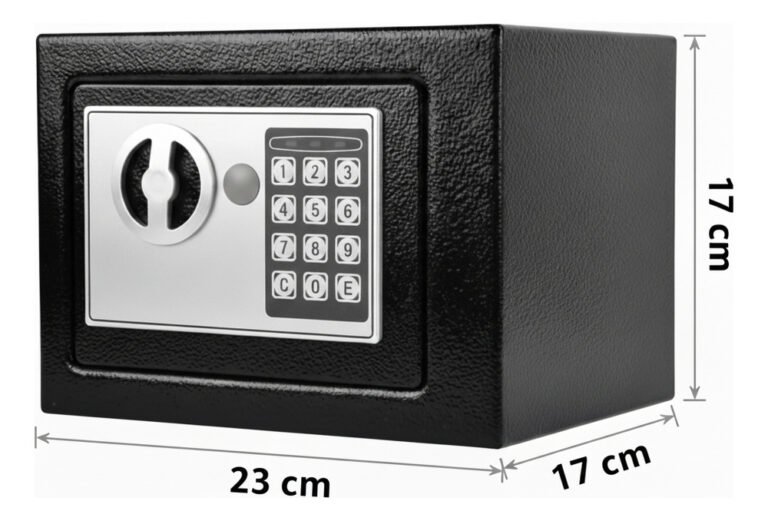Caja Fuerte Seguridad Digital Con Llaves - Imagen 3