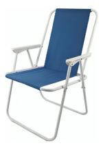 Silla Playera Grande Plegable Metálica Playa Camping - Imagen 6