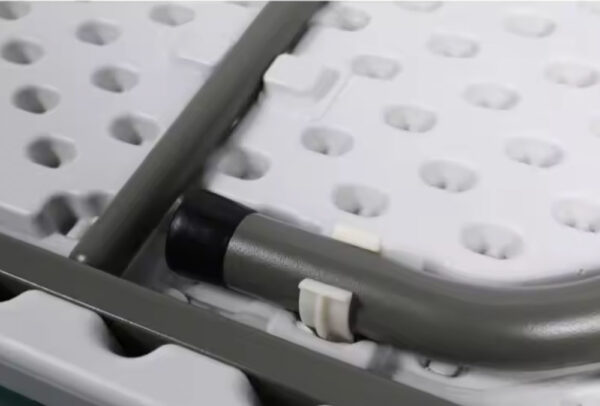 Mesa Rectangular Plegable Portátil Resistente 74x76x183 Cm - Imagen 4