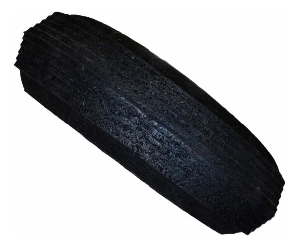 Rueda Caucho Para Carretilla Carrucha Macizo 10pLG - Imagen 5