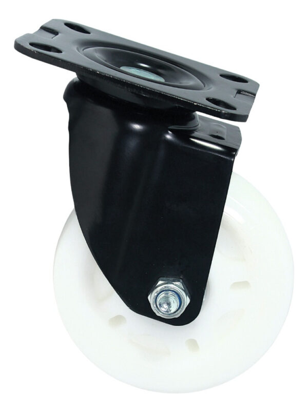 Rueda Giratoria 5pLG Industrial Mueble Base Acero 280kg - Imagen 1