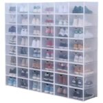 Caja Organizadora Apilables Plegable Portátil Para Zapatos