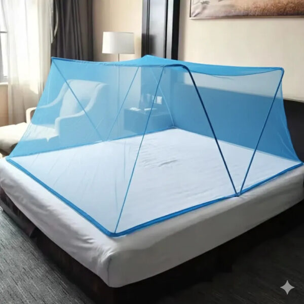 Malla Mosquitero Cama Matrimonial Grande Plegable 160x190cm - Imagen 4