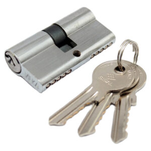 Cilindro De Seguridad Para Puerta Con 3 Llaves Importado