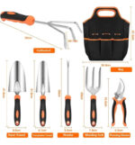 Kit Jardinería 10 Piezas Guantes Rodillera Herramienta Podar - Imagen 3