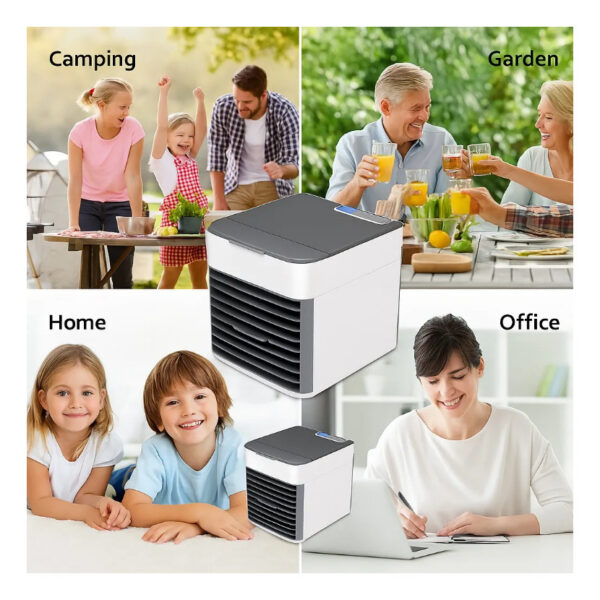 Mini Aire Acondicionado Portátil Air Ultra 5w Usb 15x17x16cm - Imagen 7