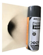 Pintura En Spray Aerosol 450ml Color Negro Mate - Imagen 2