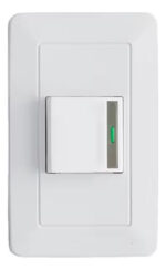 Apagador Interruptor Sencillo Moderno Blanco Botón Reflect.