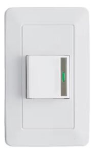 Apagador Interruptor Sencillo Moderno Blanco Botón Reflect.