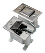 Alcayata Con Cajetin Para Hamaca De Empotrar Por Par