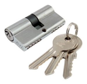 Cilindro De Seguridad Para Puerta Con 3 Llaves Importado Ita