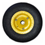 Rueda Caucho Para Carretilla Carrucha Macizo 10pLG - Imagen 3
