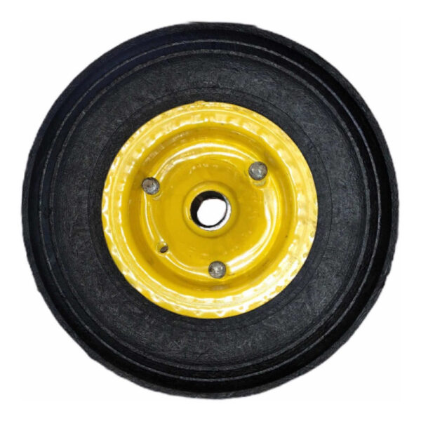 Rueda Caucho Para Carretilla Carrucha Macizo 10pLG - Imagen 3