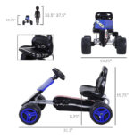 Carro Montable Tipo Go Kart Carrito Con Pedales Para Niños - Imagen 2