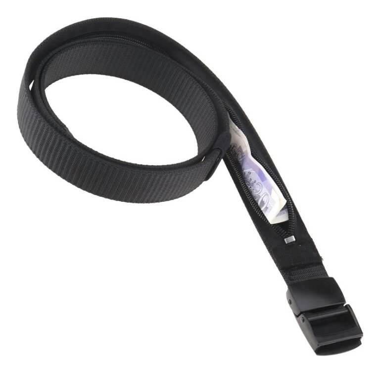 866447-MLV87725721036_072025 Cinturón Correa Táctico Hebilla Plástica Bolsillo Oculto - Imagen 1