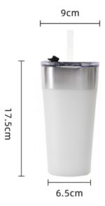Vaso Térmico Cooler Cervecero Con Destapador Y Pitillo 20oz - Imagen 6