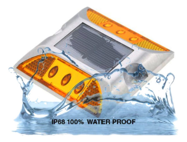 Ojos Gato Tacha Remate Reflectivo Led Vial Sin Panel Solar - Imagen 5